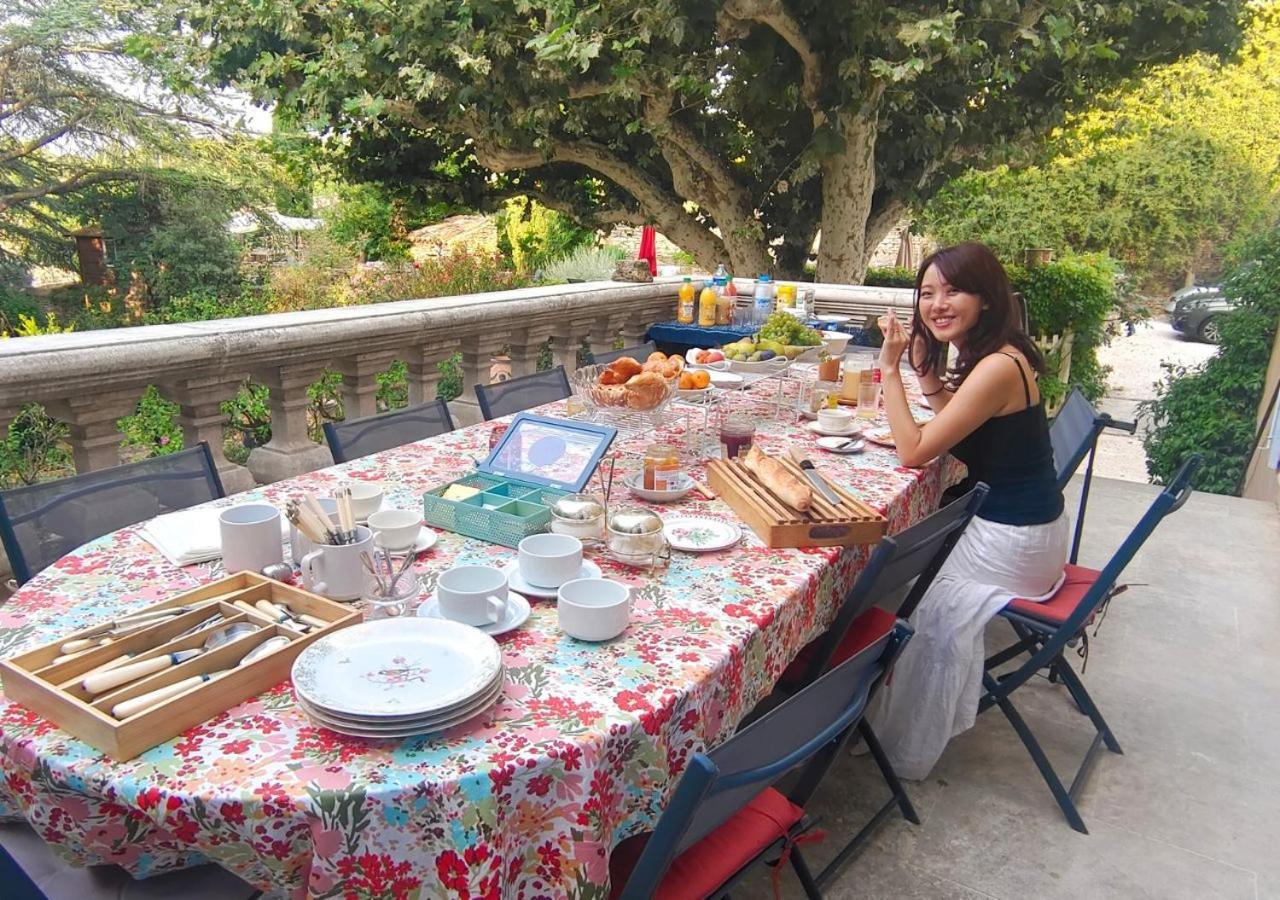 Rue Du Chateau A Cabrieres D'Avignon B&B 외부 사진